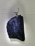 Raw Black Tourmaline Pendant