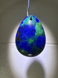 Azurite & Malacholla Pendant