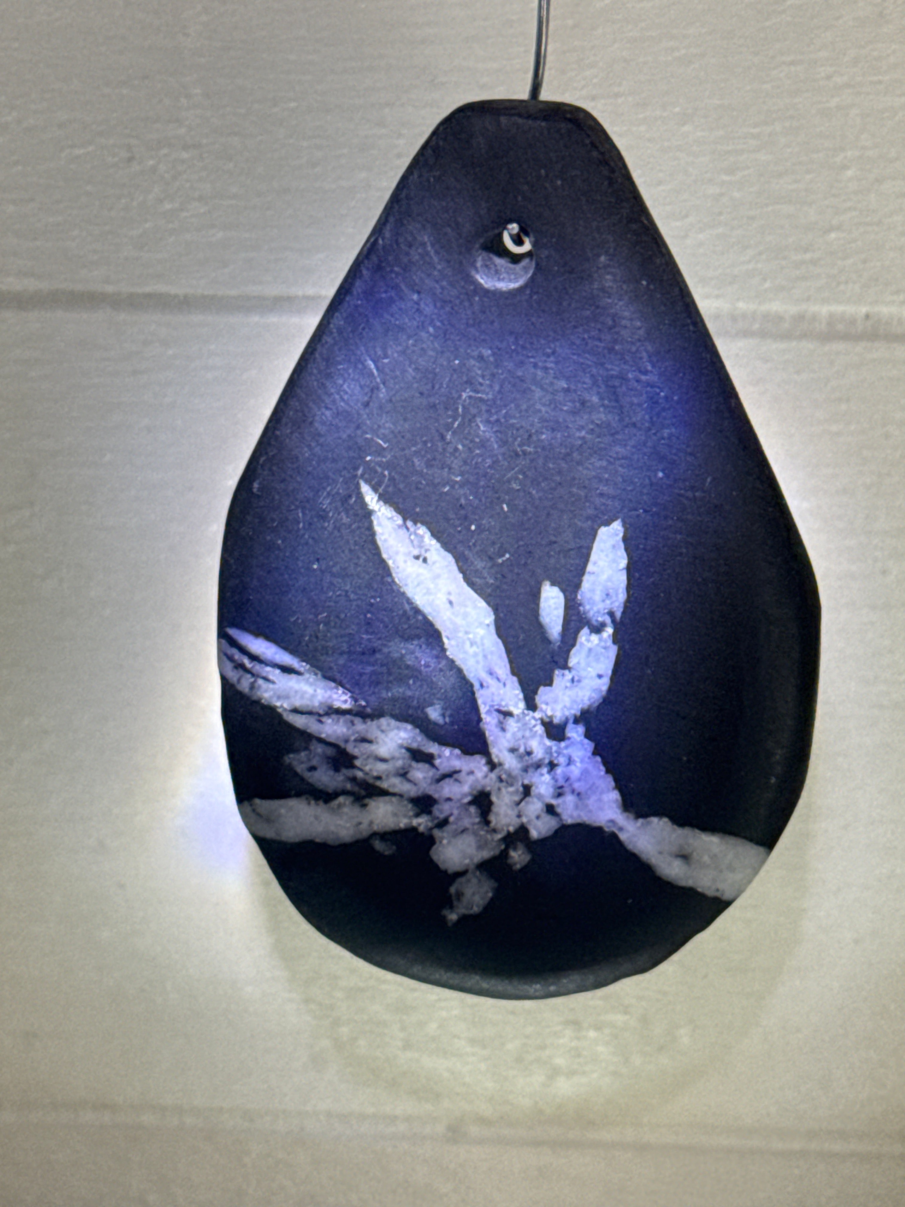 Chrysanthemum Stone Pendant