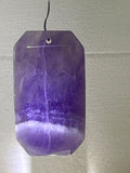 Faceted Dream Amethyst Pendant