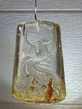 Carved Phoenix Pendant