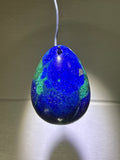 Azurite & Malacholla Pendant