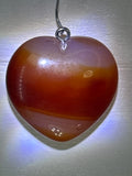 Carnelian Heart Pendant