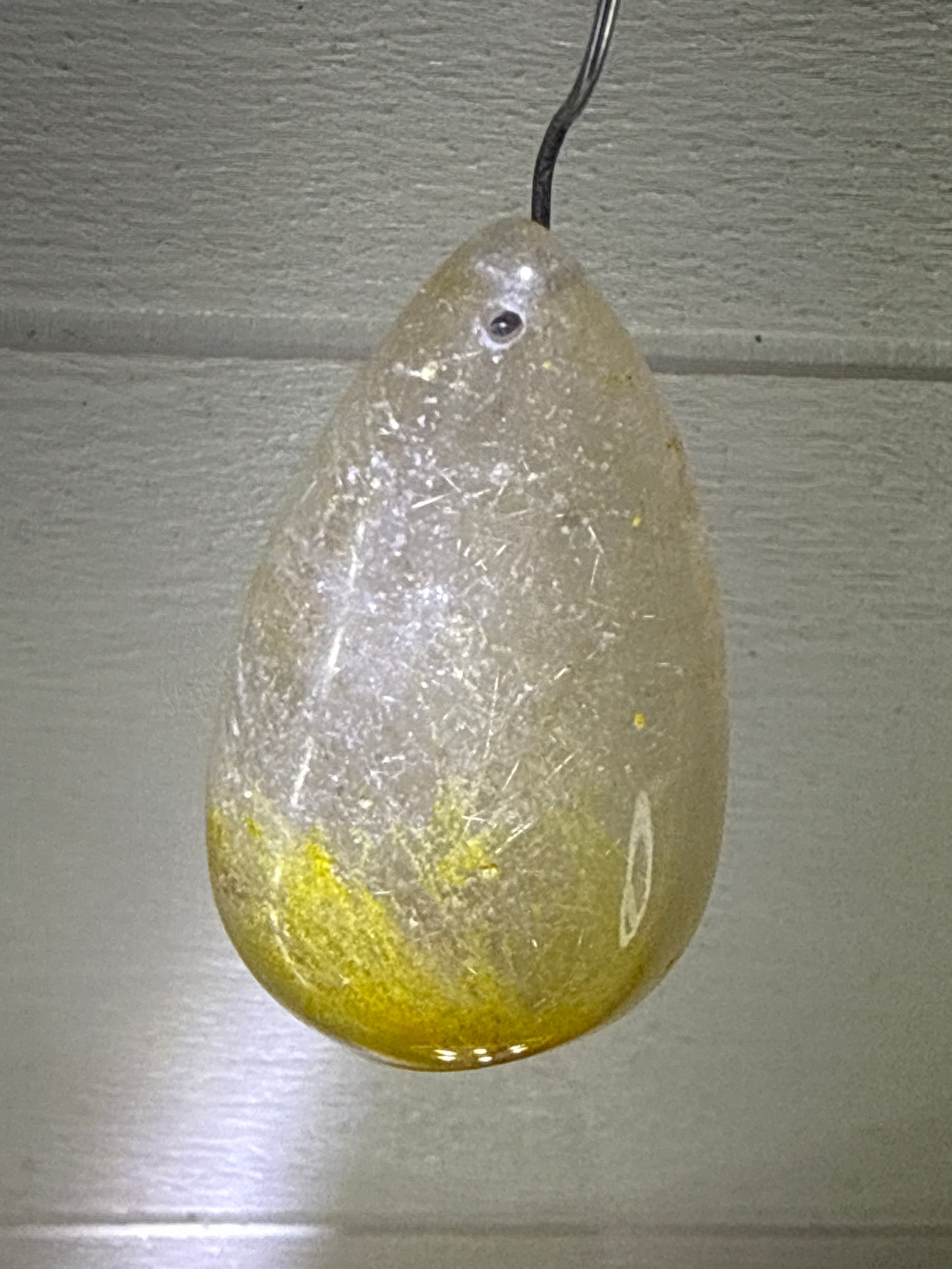 Gold Rutile Pendant
