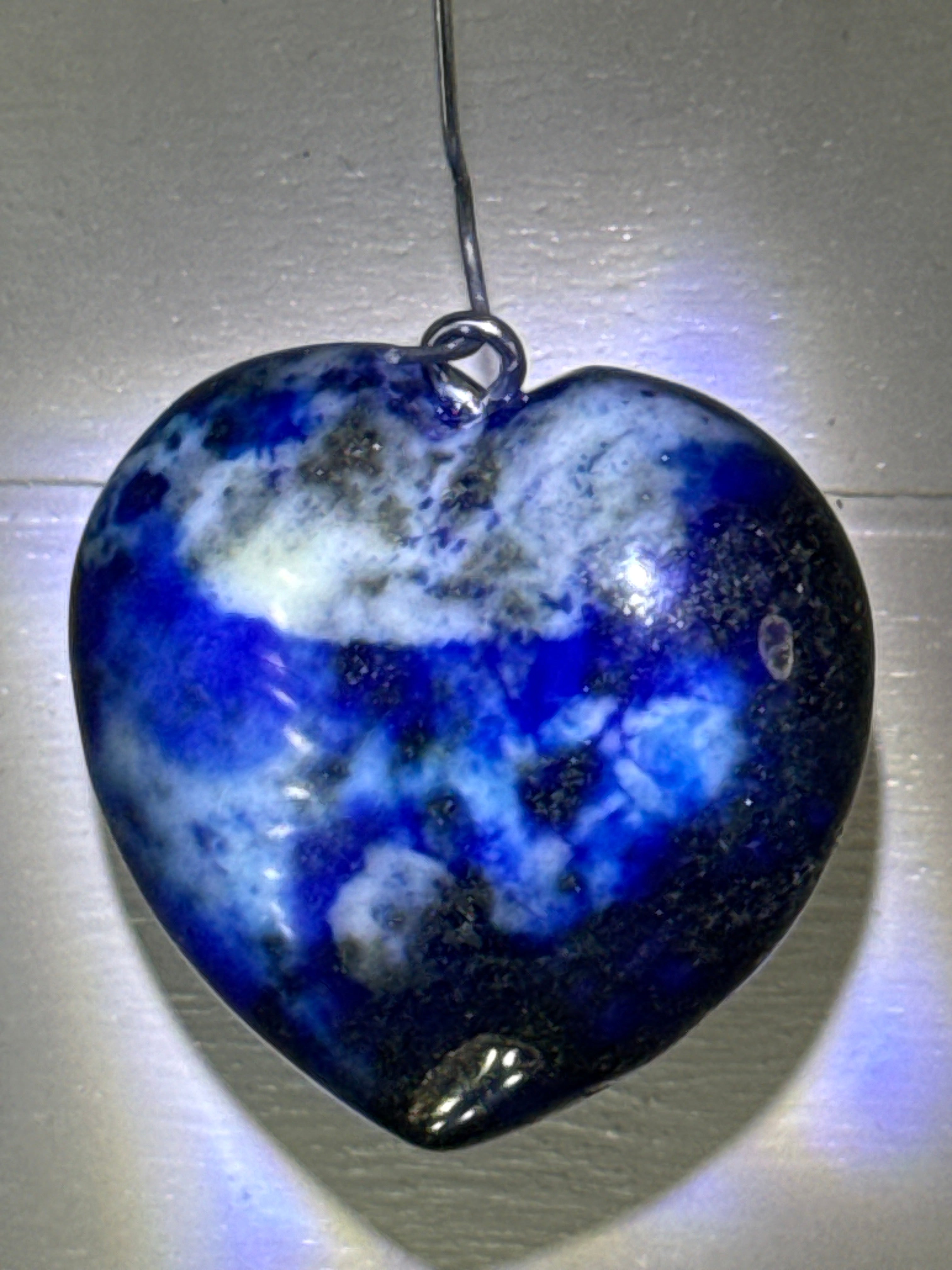 Lapis Lazuli Heart Pendant