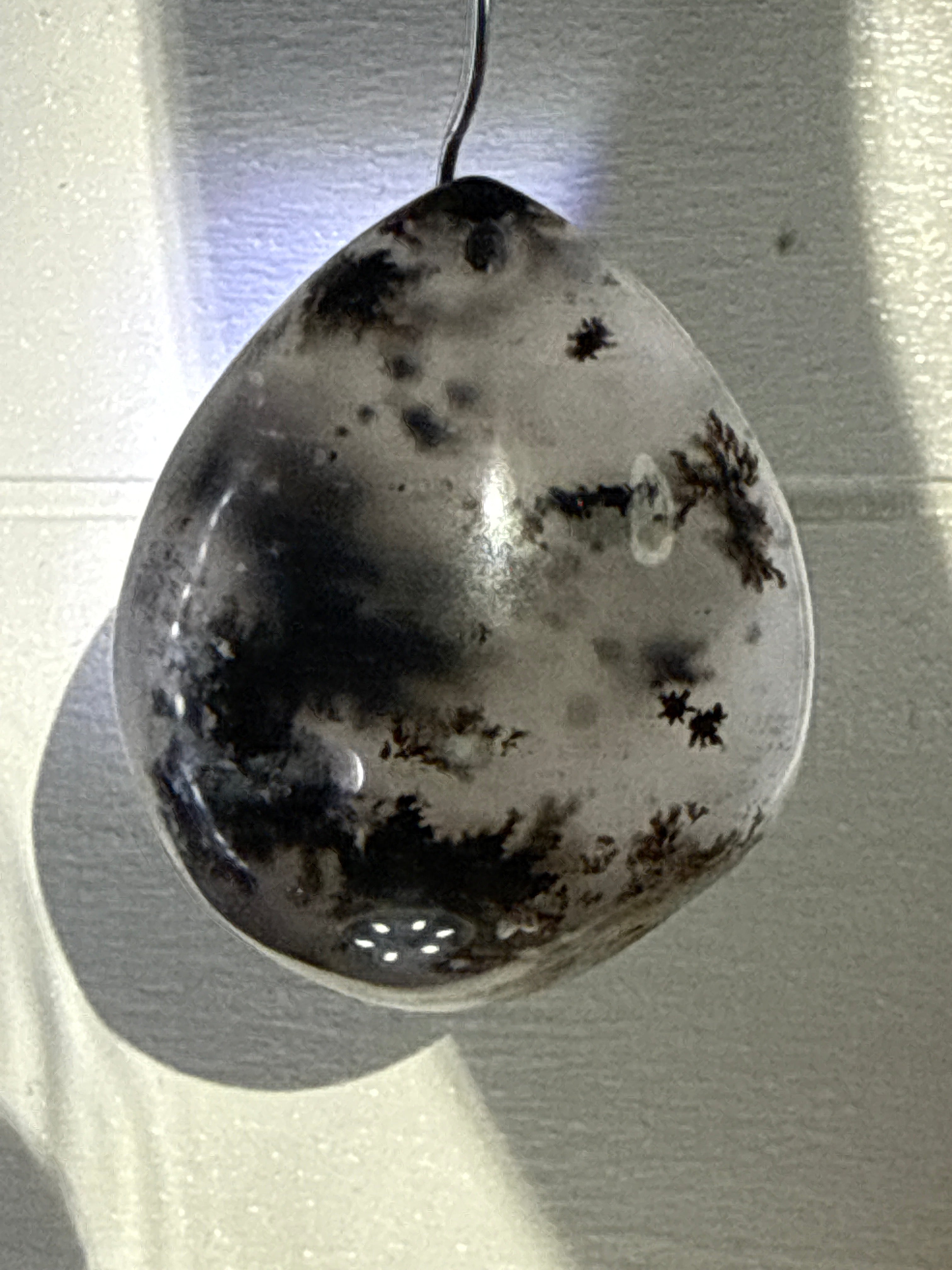 Dendritic Agate Pendant