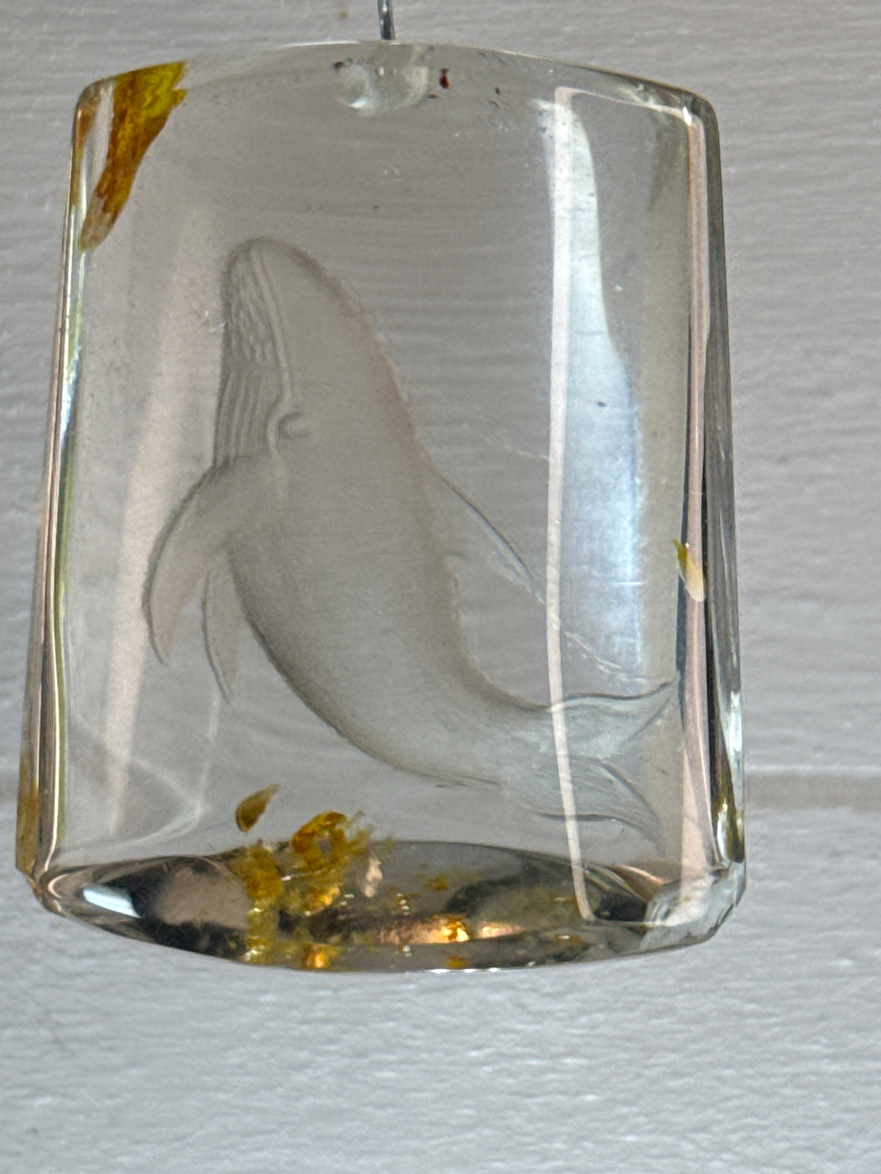 Carved Whale Pendant