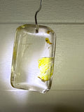 Gold Rutile Pendant