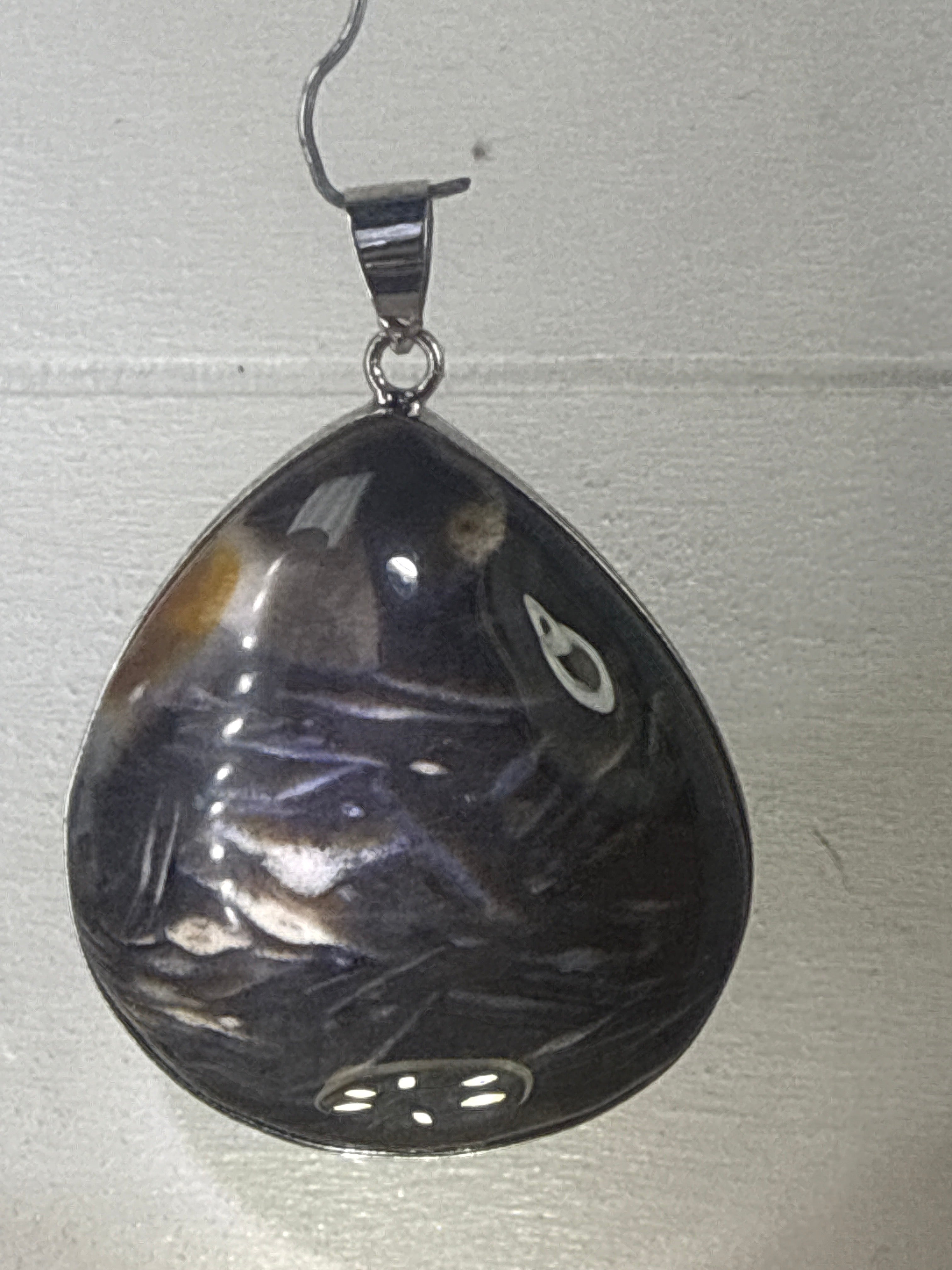 Feather Agate Pendant