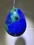 Azurite & Malacholla Pendant