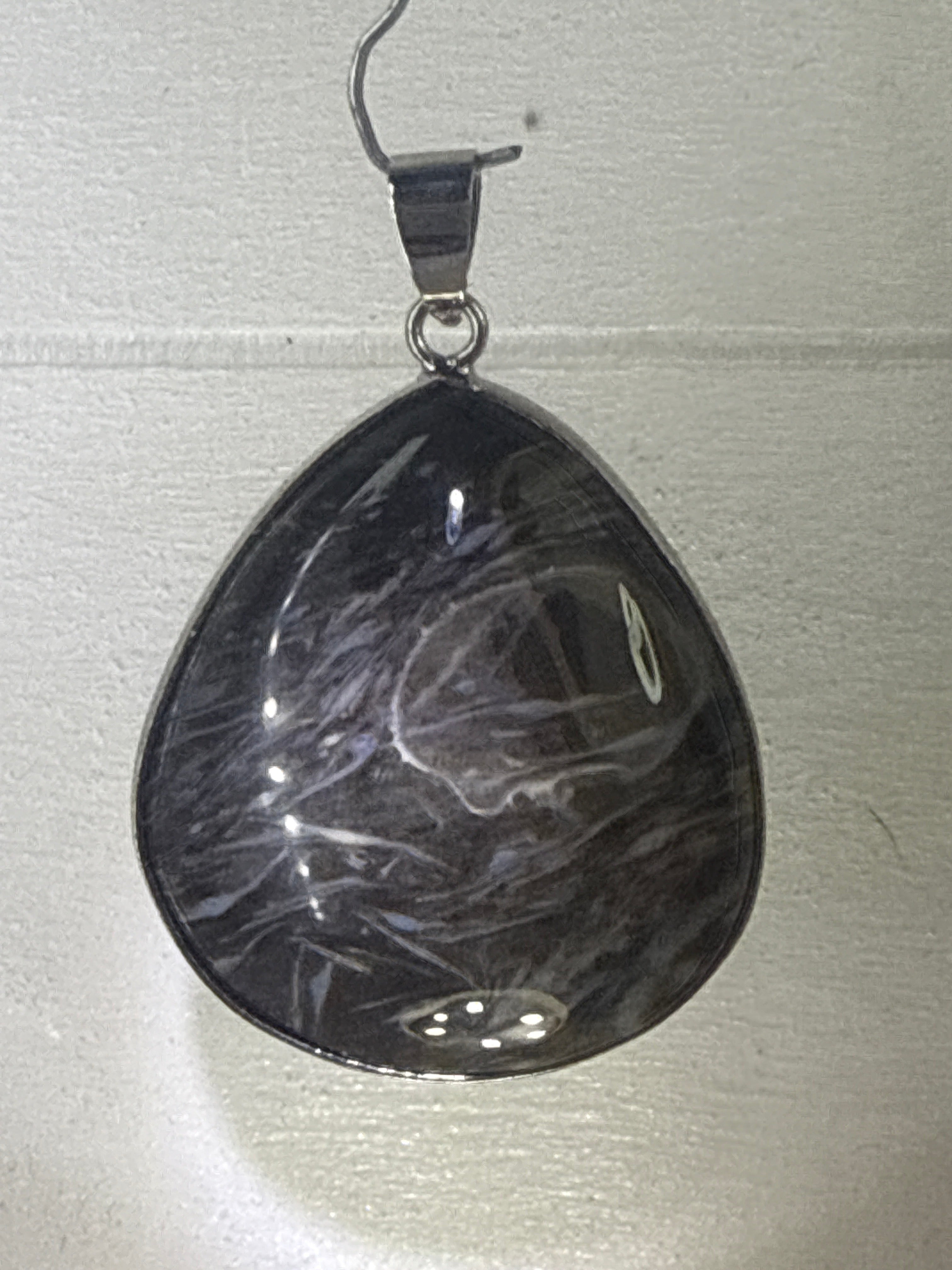 Feather Agate Pendant