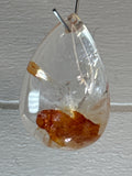 Fire Quartz Pendant