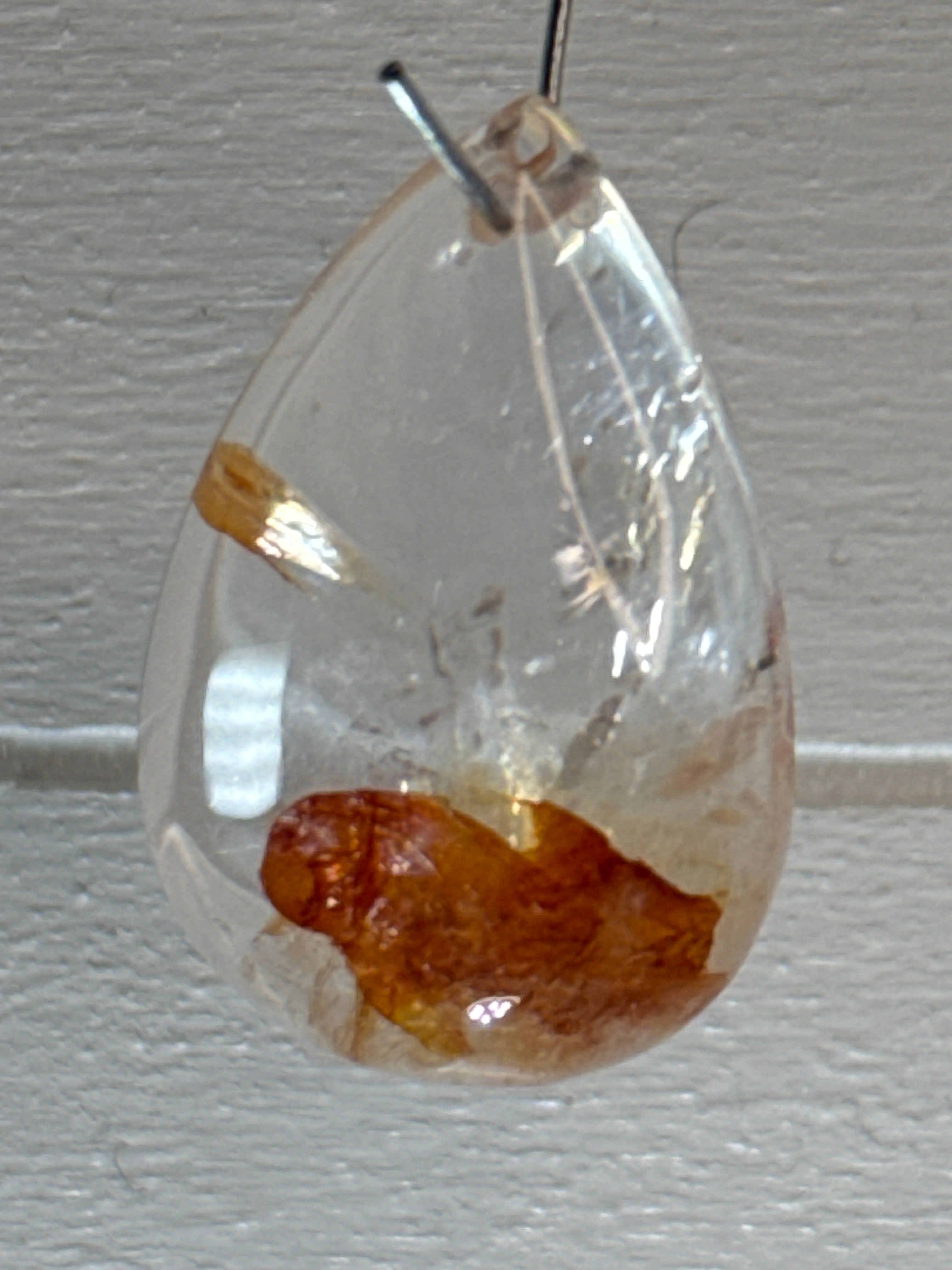 Fire Quartz Pendant