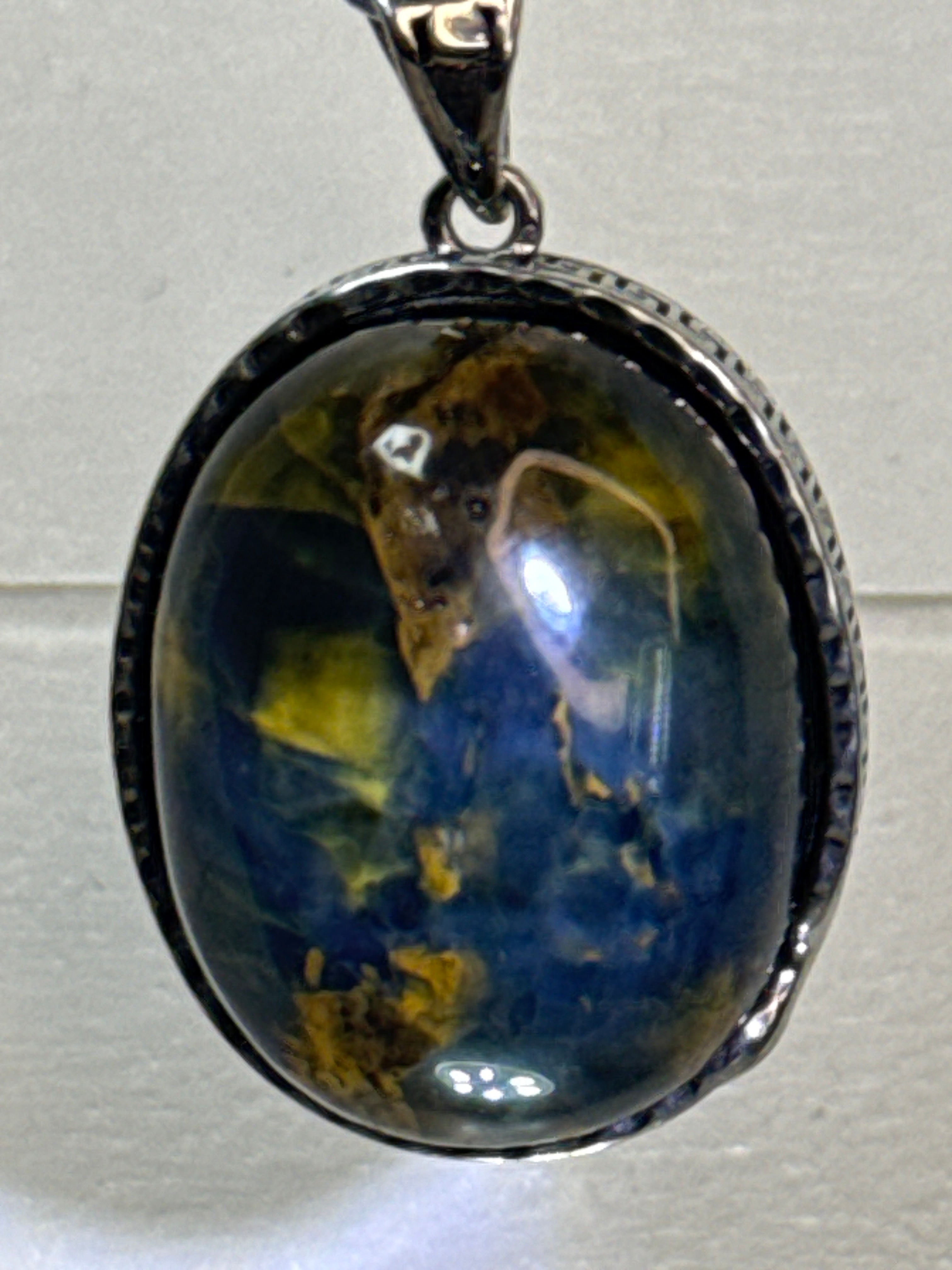 Pietersite Oval Pendant