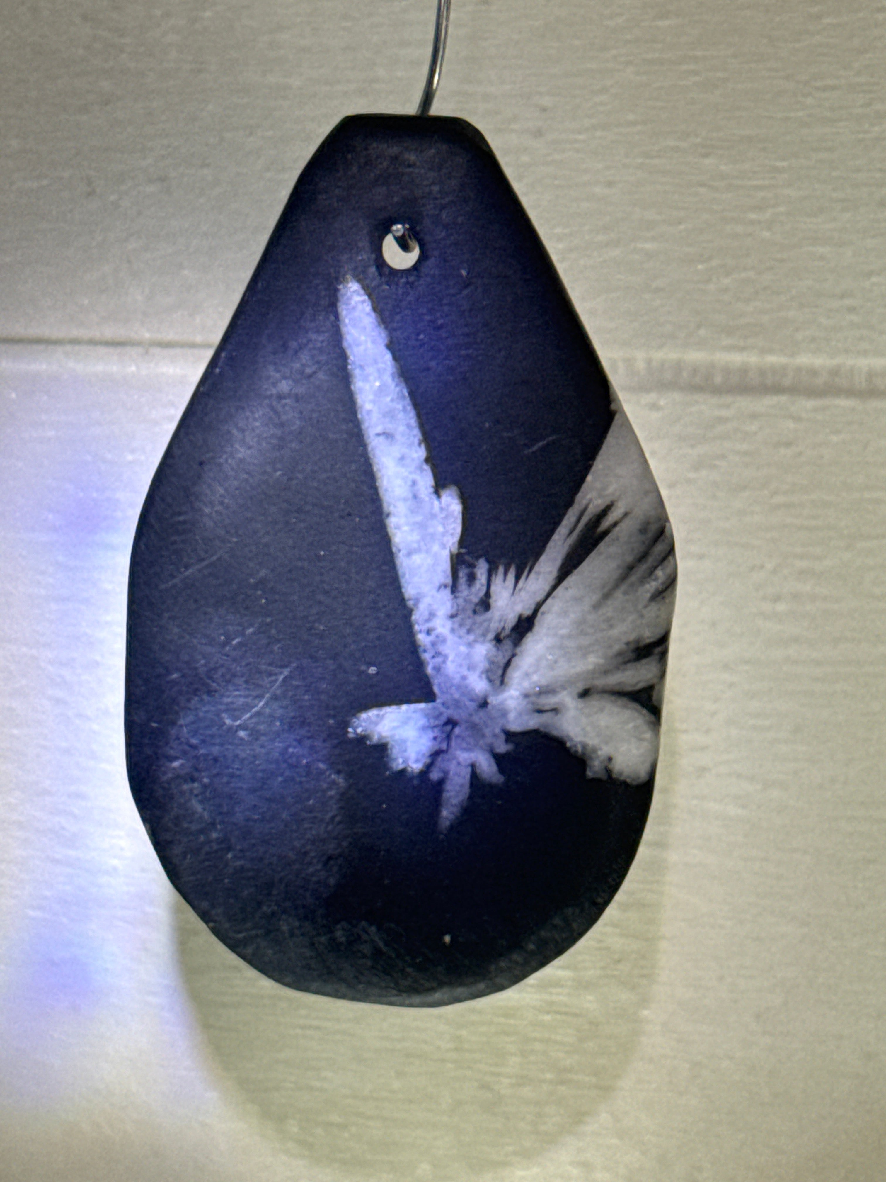Chrysanthemum Stone Pendant