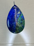 Azurite and Chrysocolla Pendant