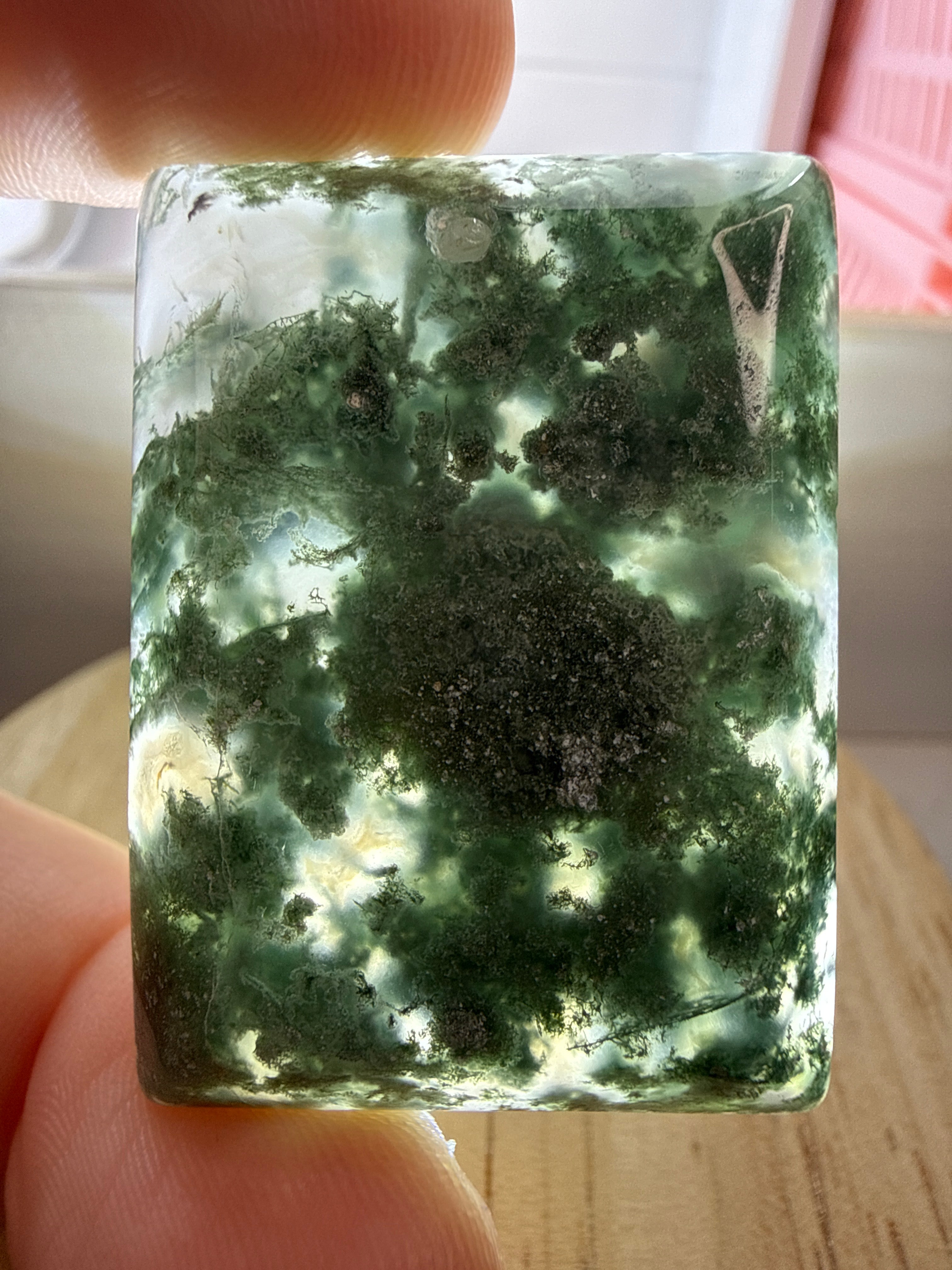 Moss Agate Pendant