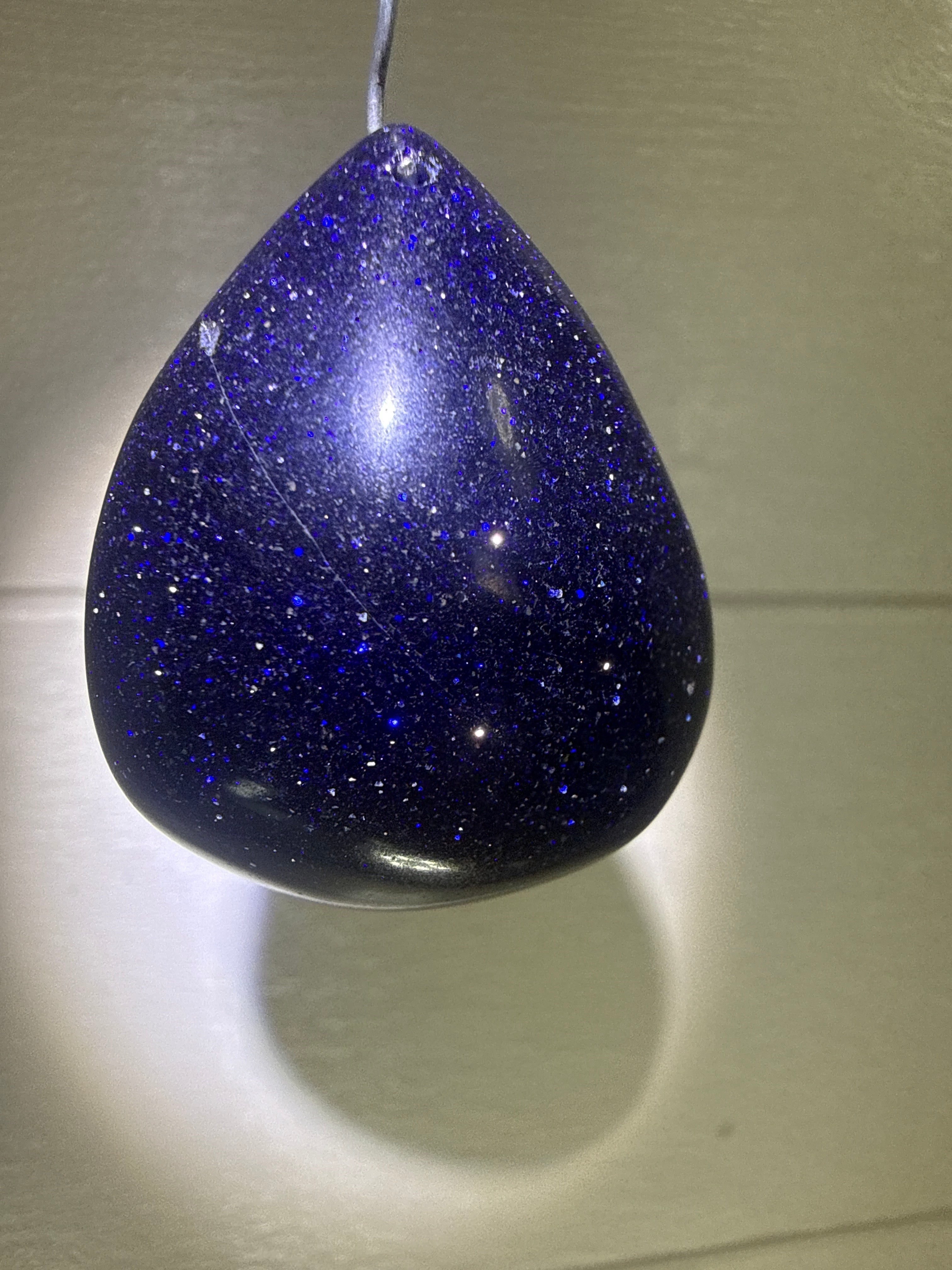 Blue Goldstone Pendant