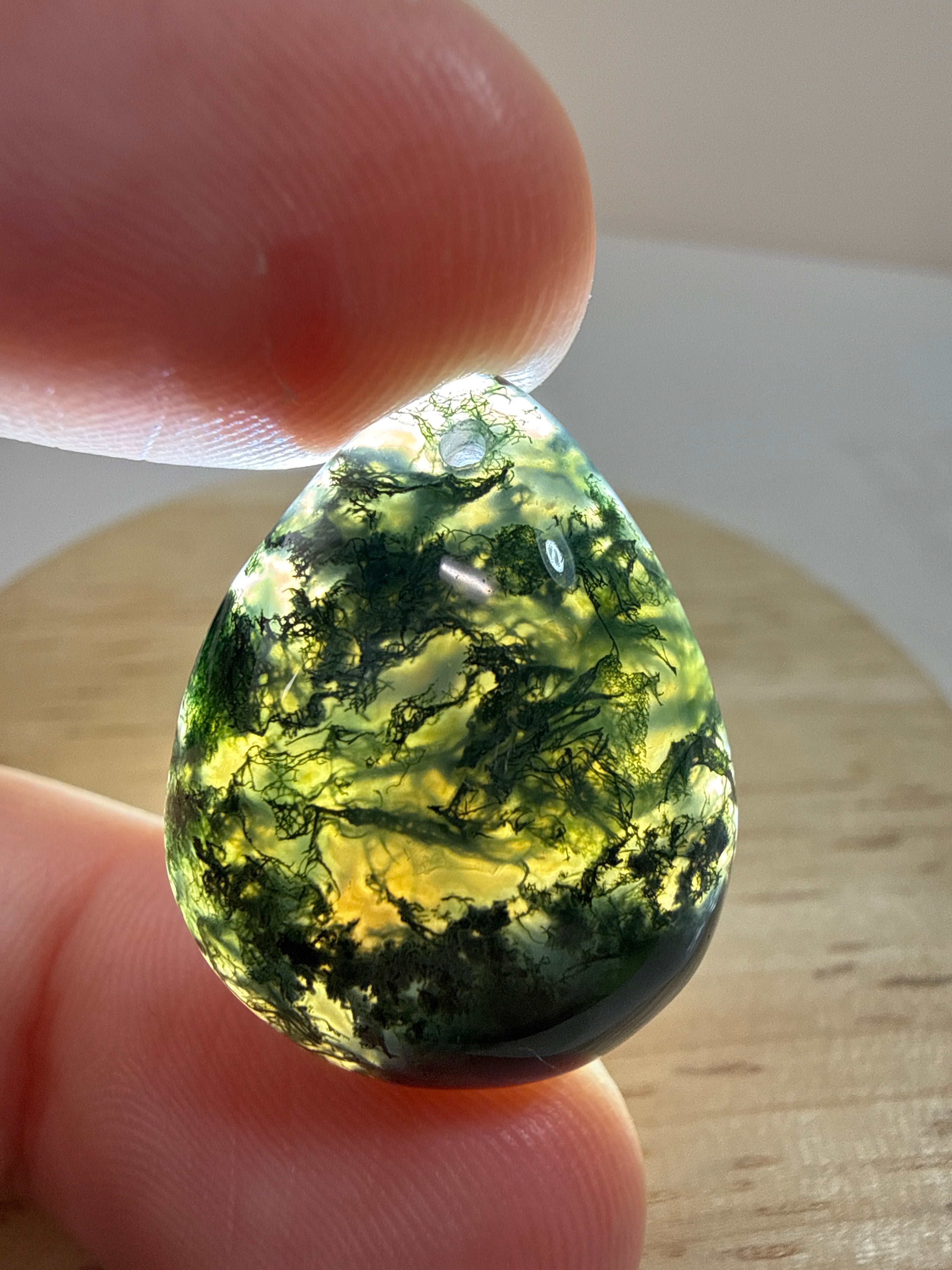 Moss Agate Pendant