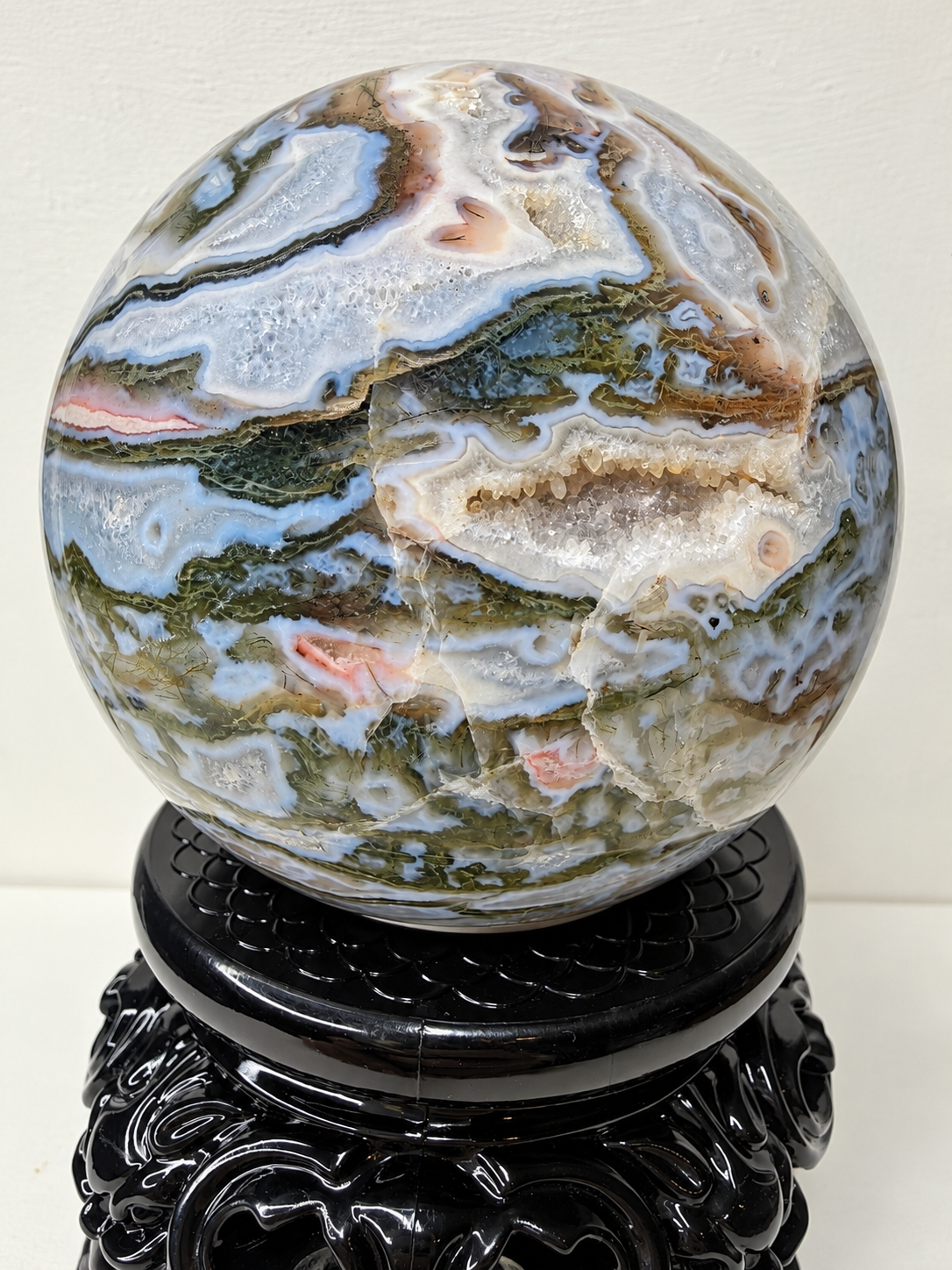 Moss Agate Sphere