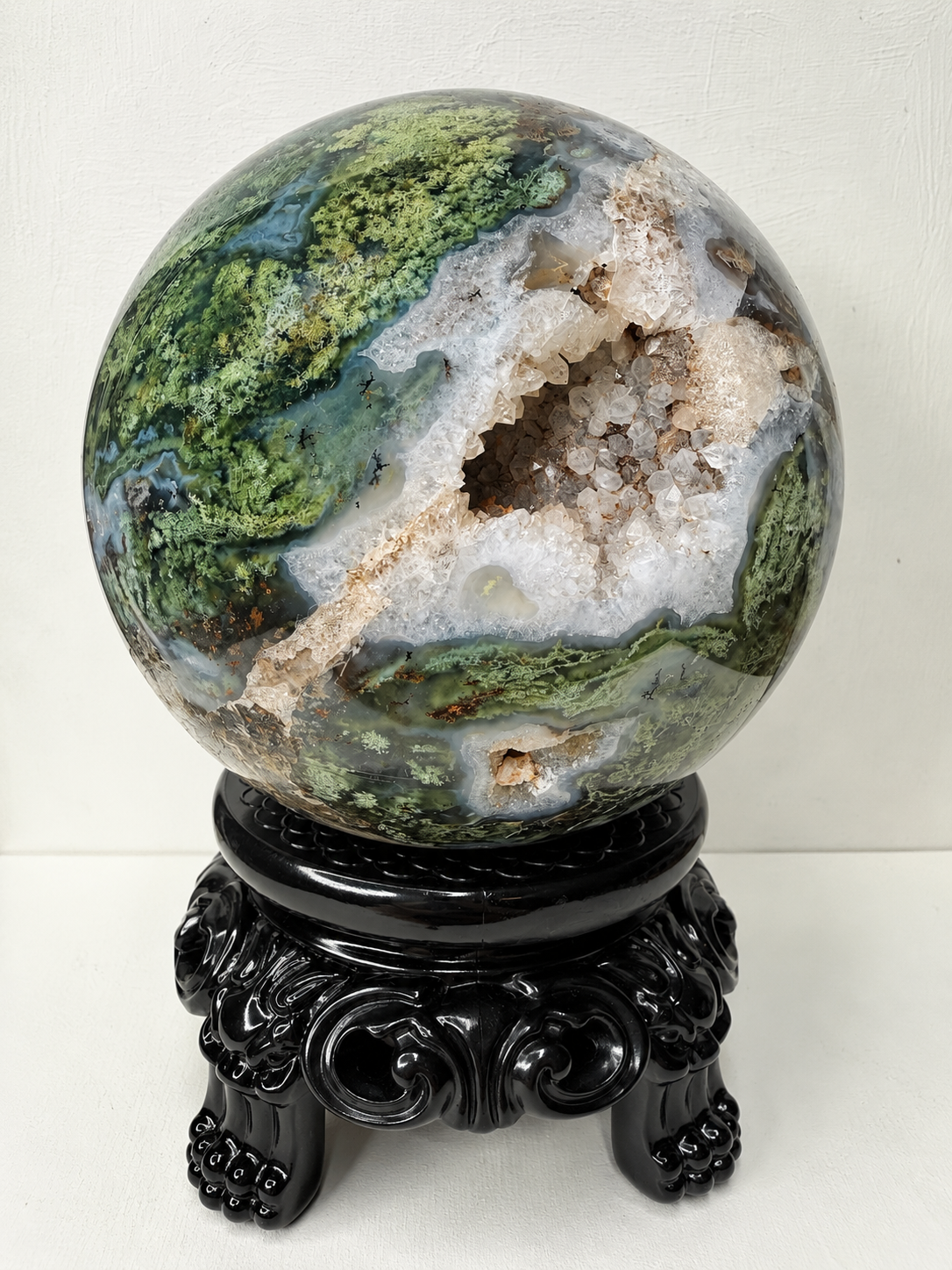 Moss Agate Sphere