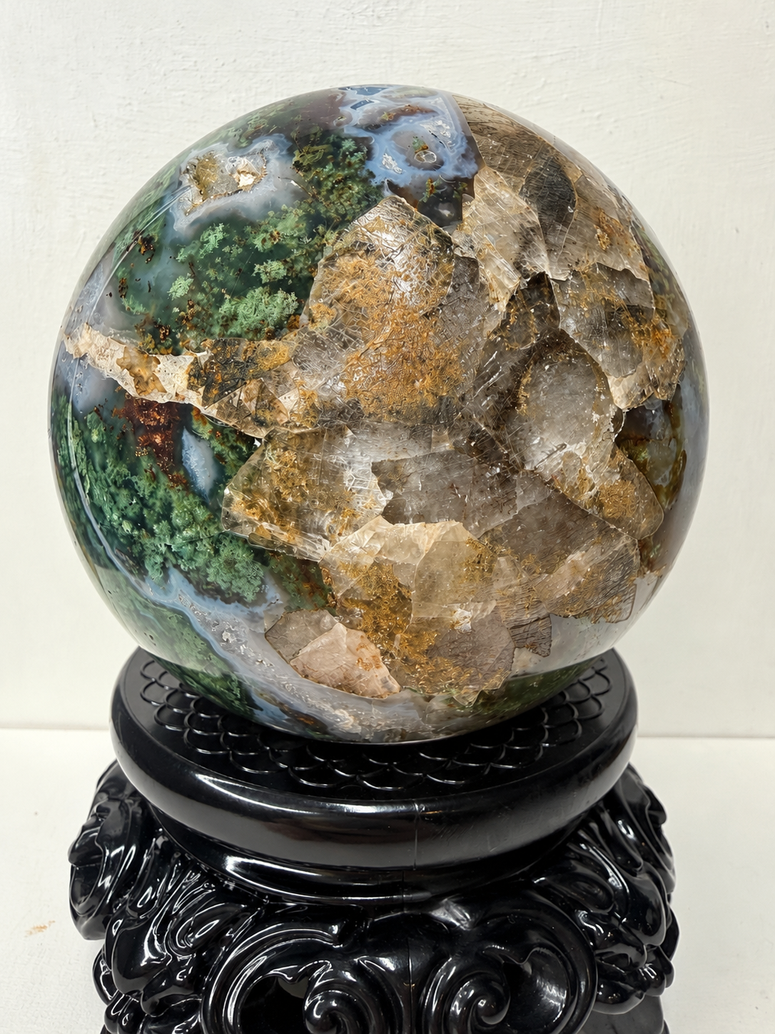Moss Agate Sphere