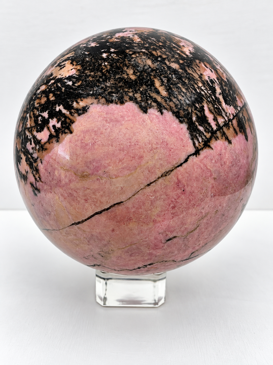 Rhodonite Sphere
