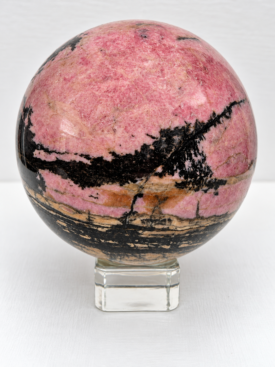Rhodonite Sphere