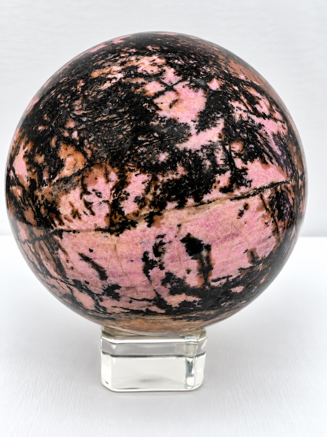 Rhodonite Sphere
