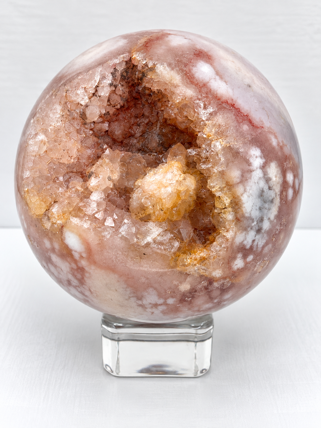 Pink Amethyst Sphere
