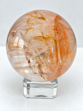 Golden Healer & Fire Quartz Sphere