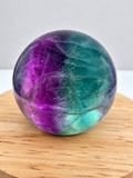 Blue & Purple Fluorite Sphere