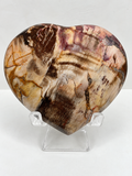 Petrified Wood Heart