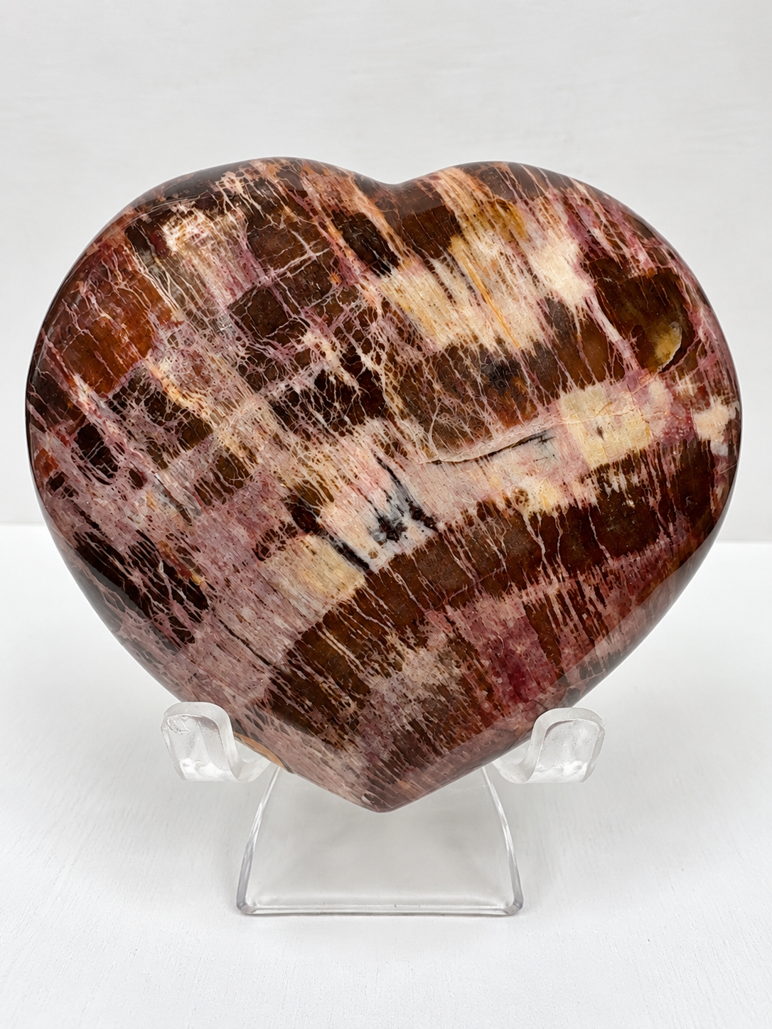 Petrified Wood Heart