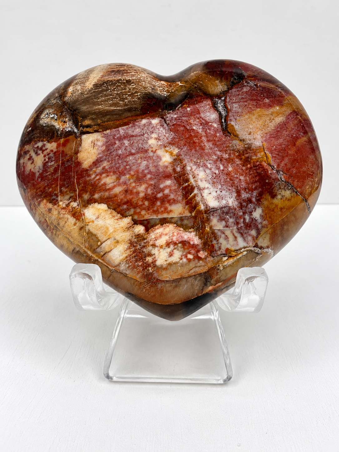 Petrified Wood Heart