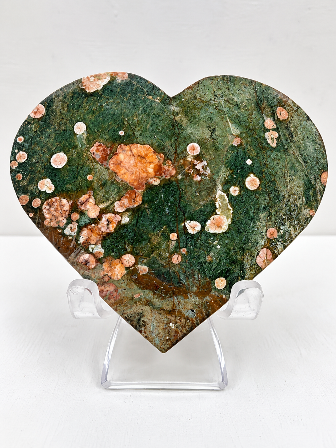 Rainforest Rhyolite Heart