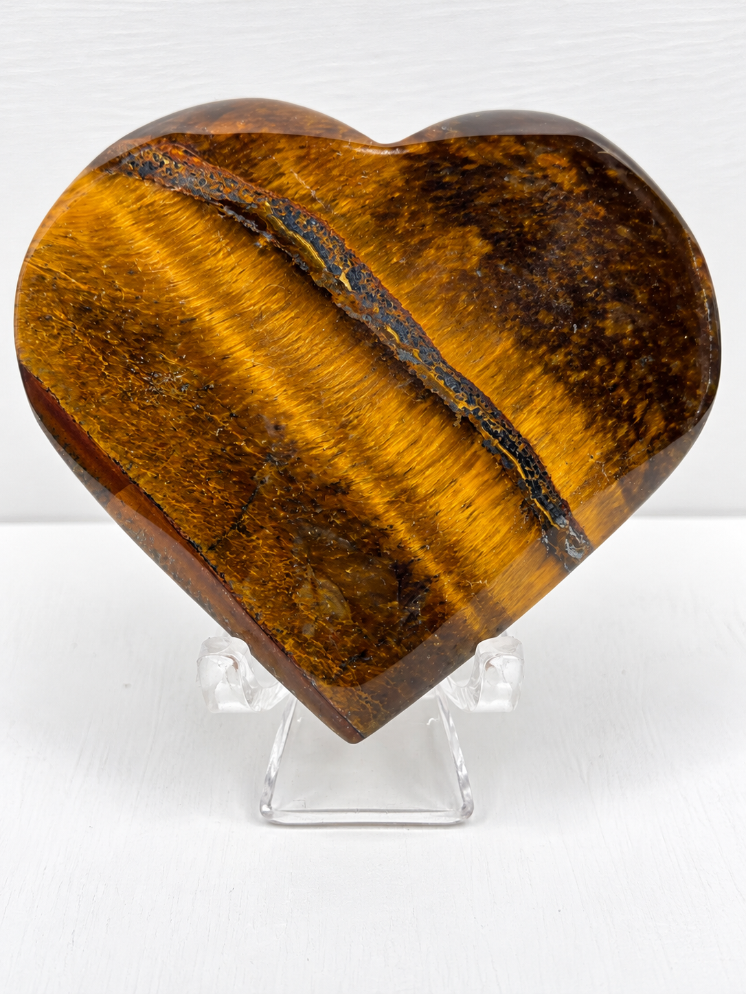 Tigers Eye Heart