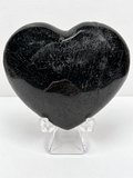Black Tourmaline Heart