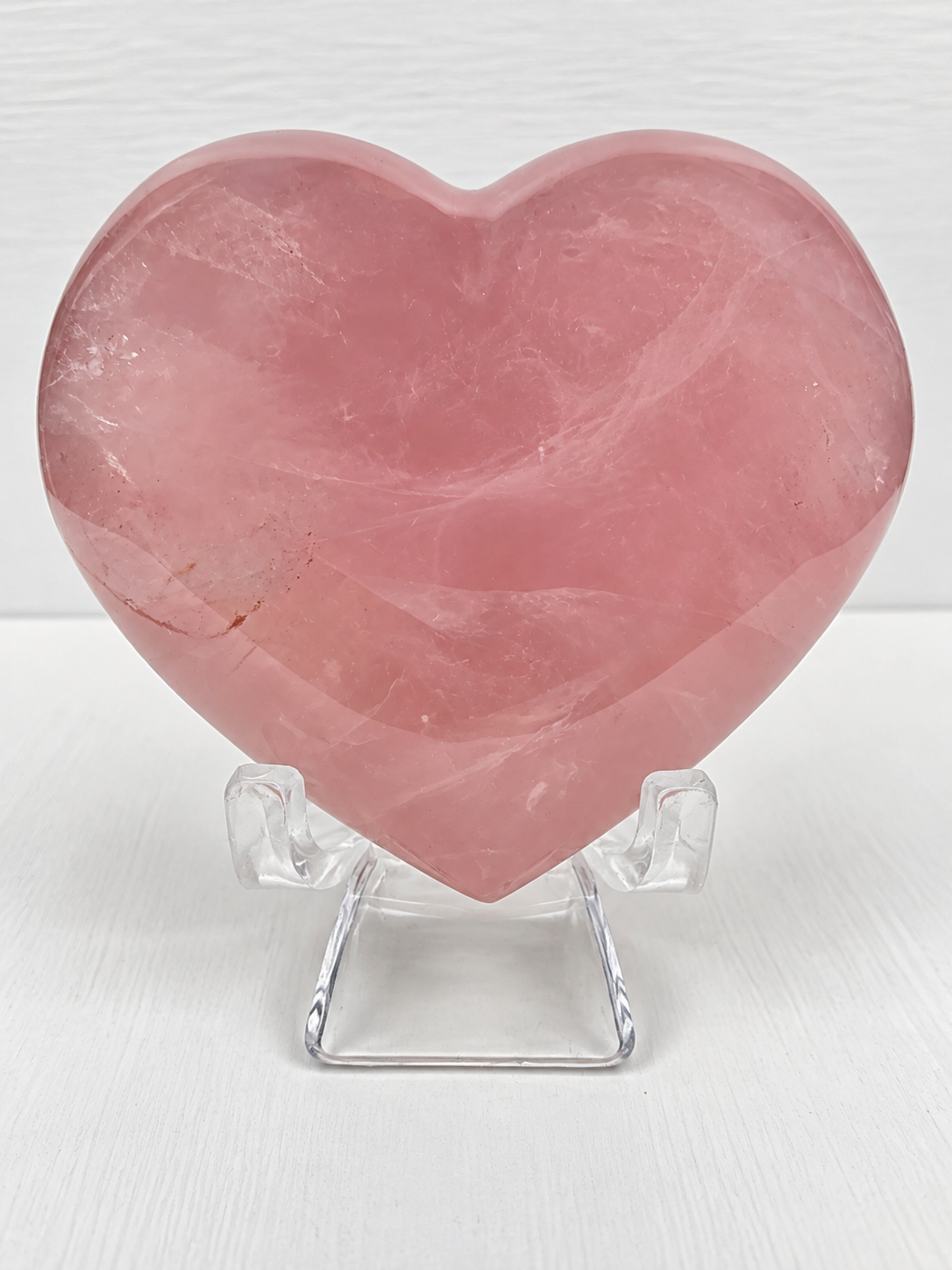 Rose Quartz Heart