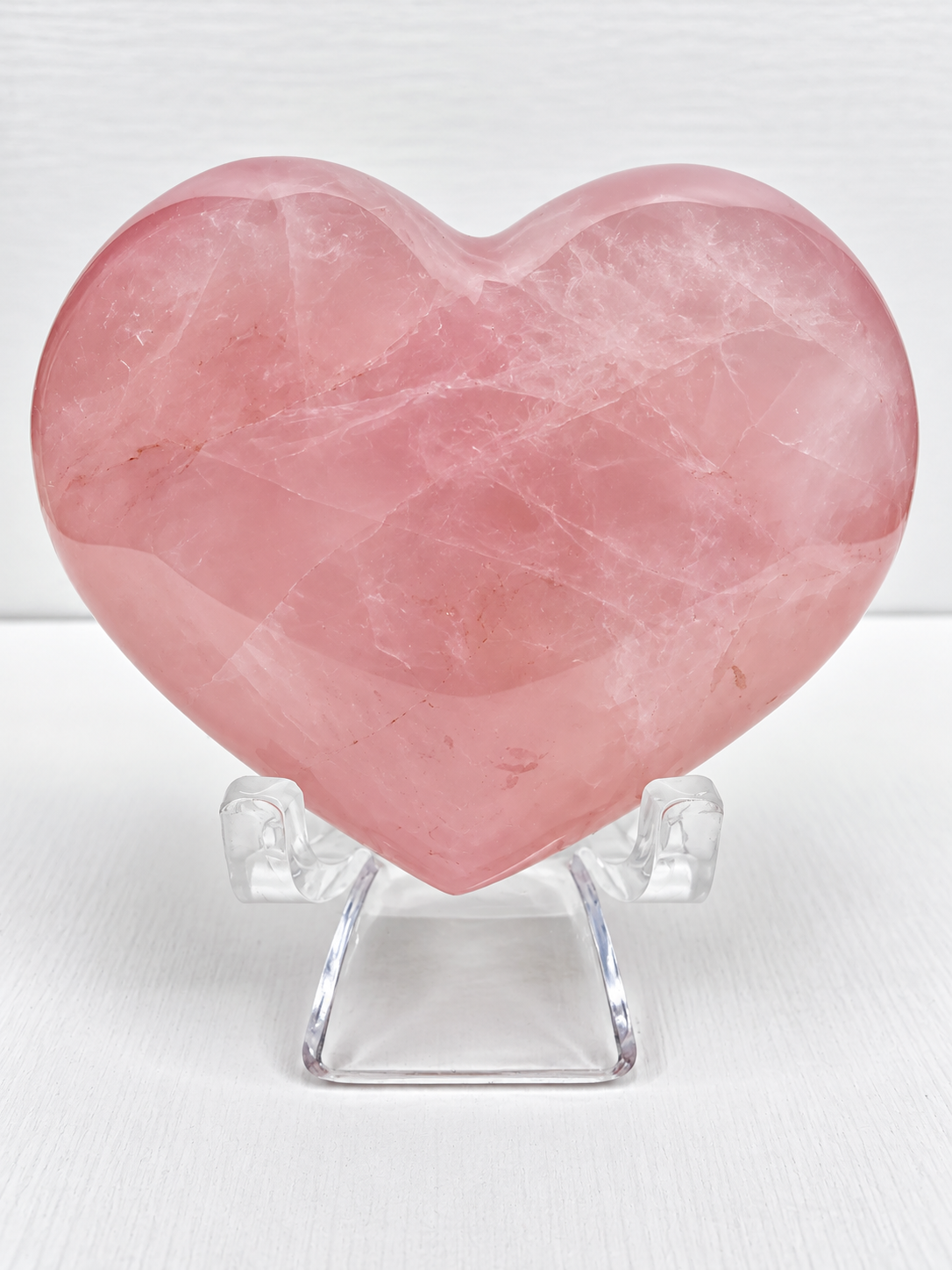 Rose Quartz Heart