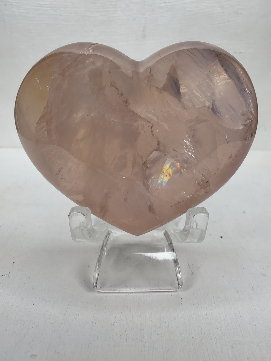 Rose Quartz Heart