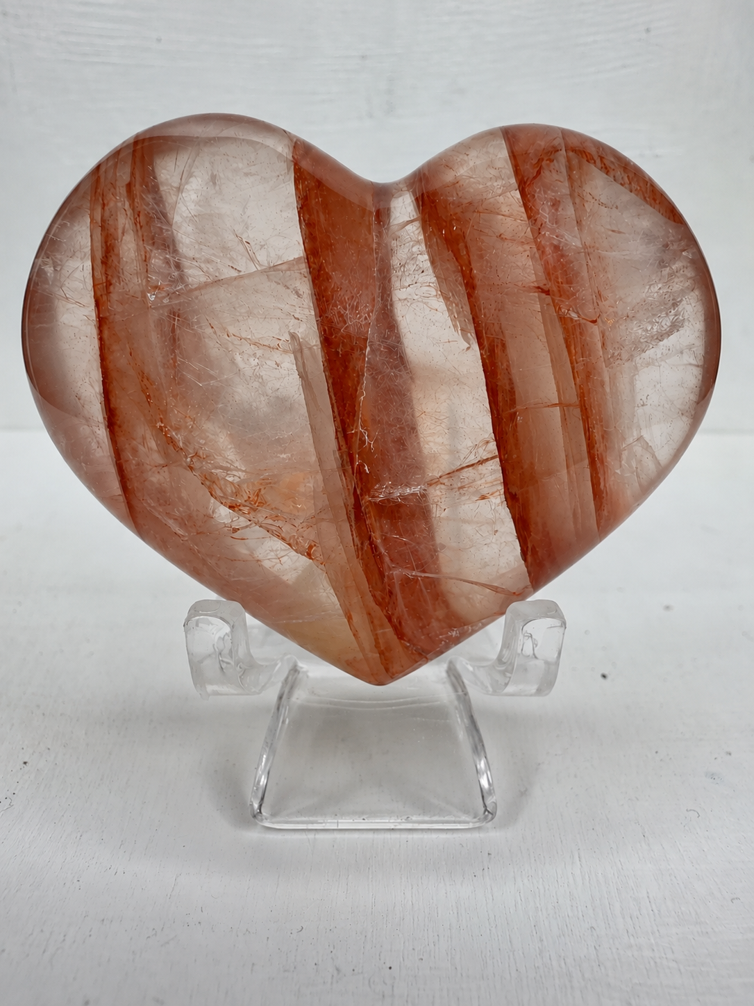 Fire Quartz Heart