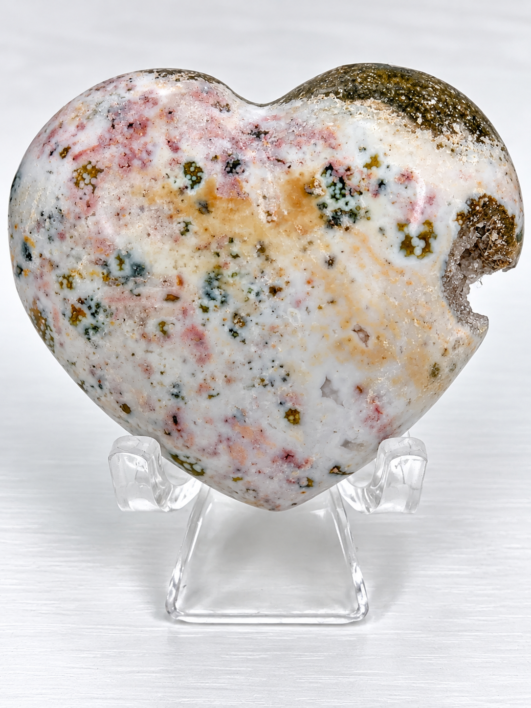 Ocean Jasper Heart