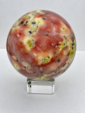 Peach Blossom Stone Sphere