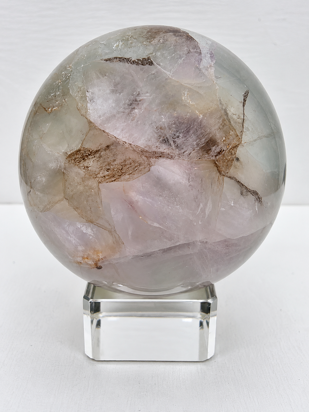 Dendritic Fluorite Sphere