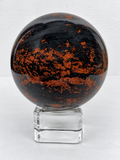 Mahogany Obsidian Sphere