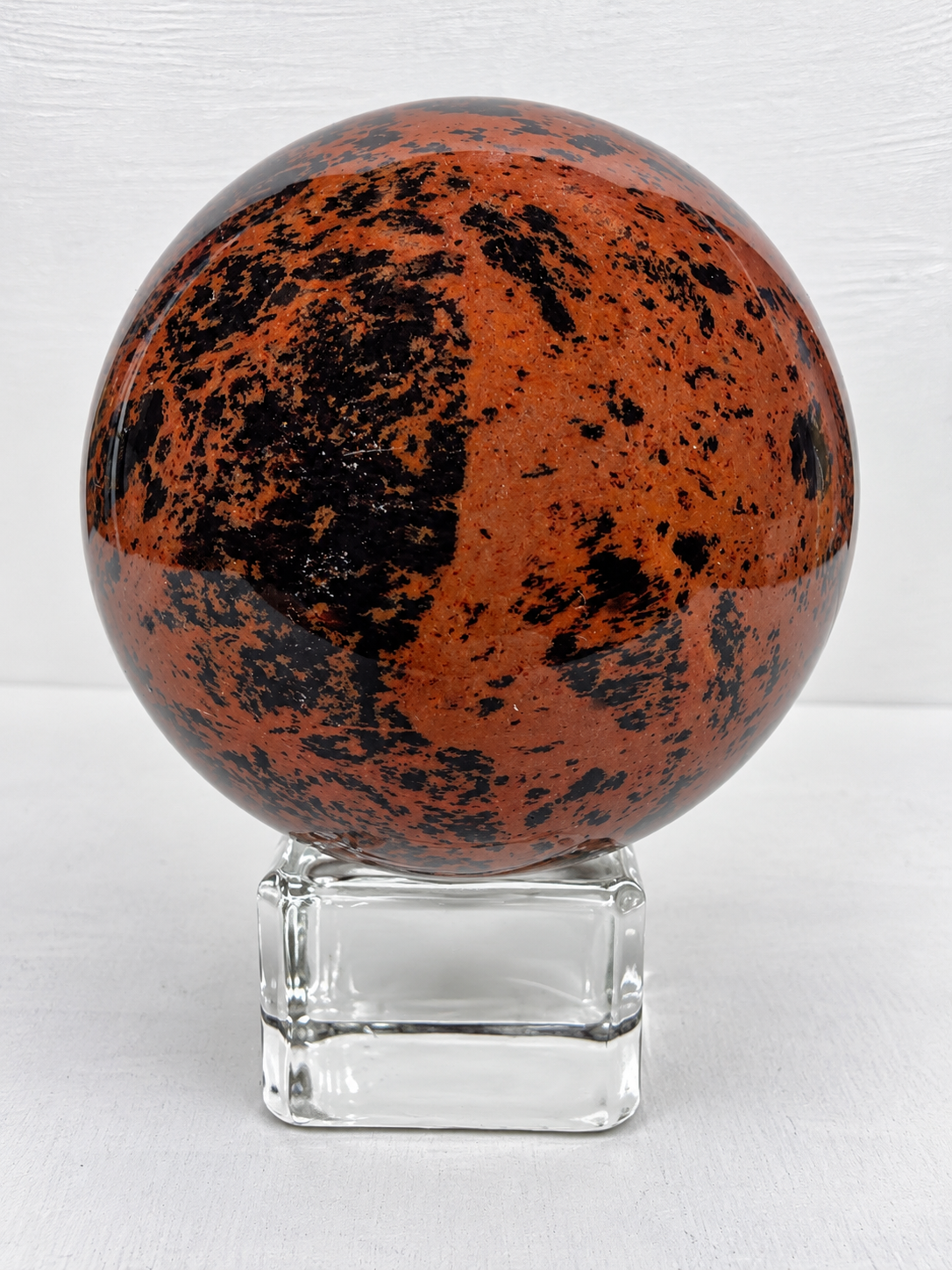 Mahogany Obsidian Sphere