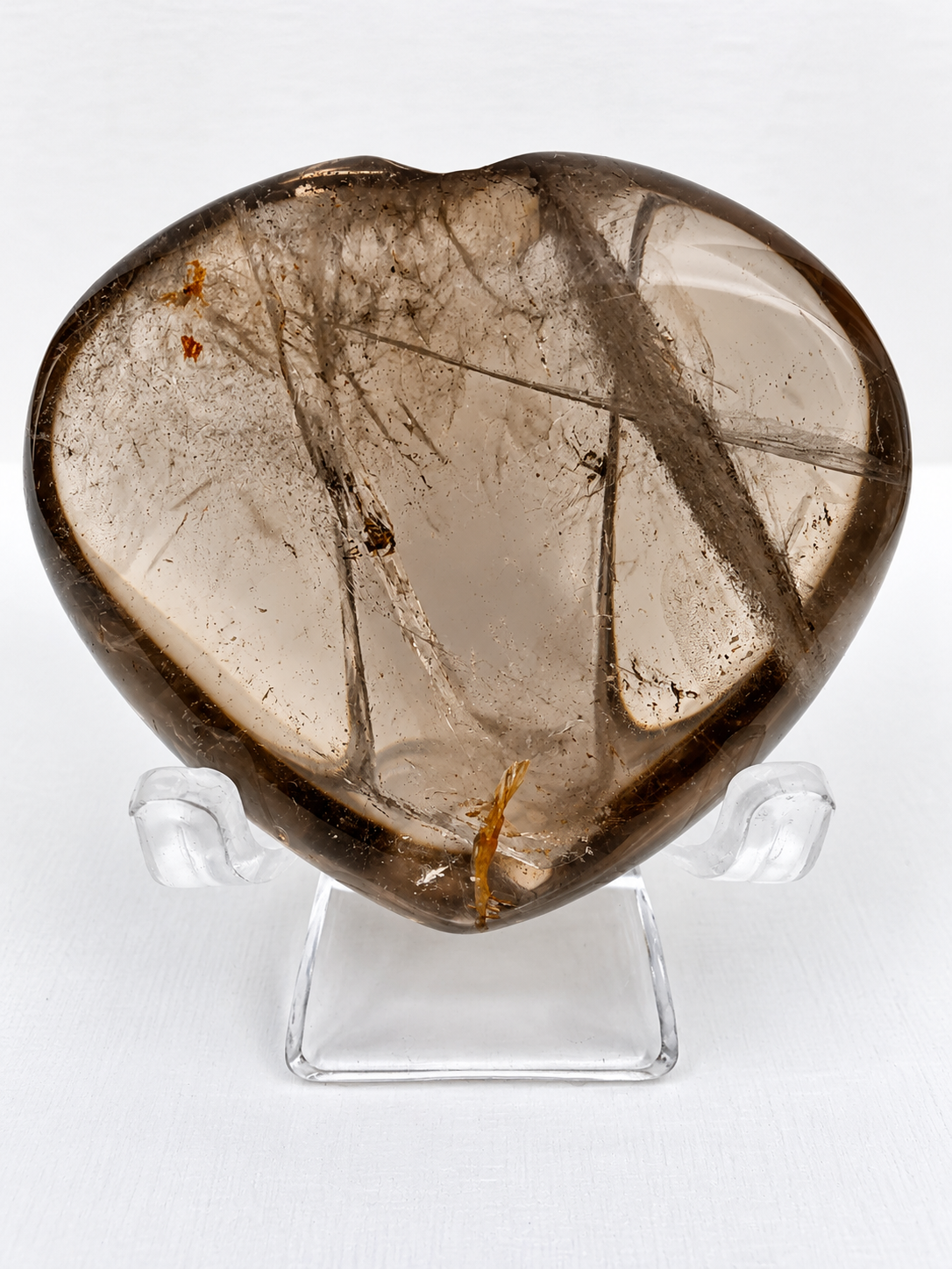 Smokey Quartz Heart