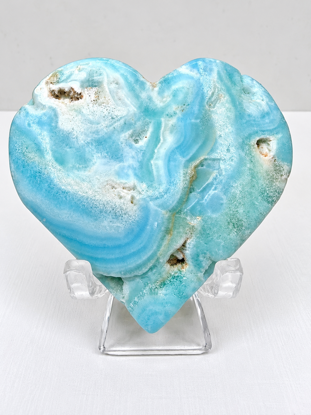 Caribbean Calcite Heart