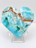 Caribbean Calcite Heart